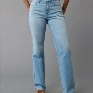 Classic Light Blue American Eagle women’s jeans X-Long